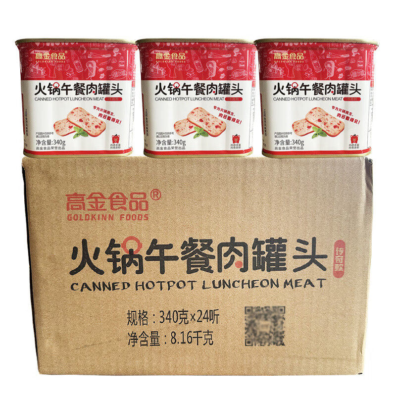 高金火锅午餐肉340g